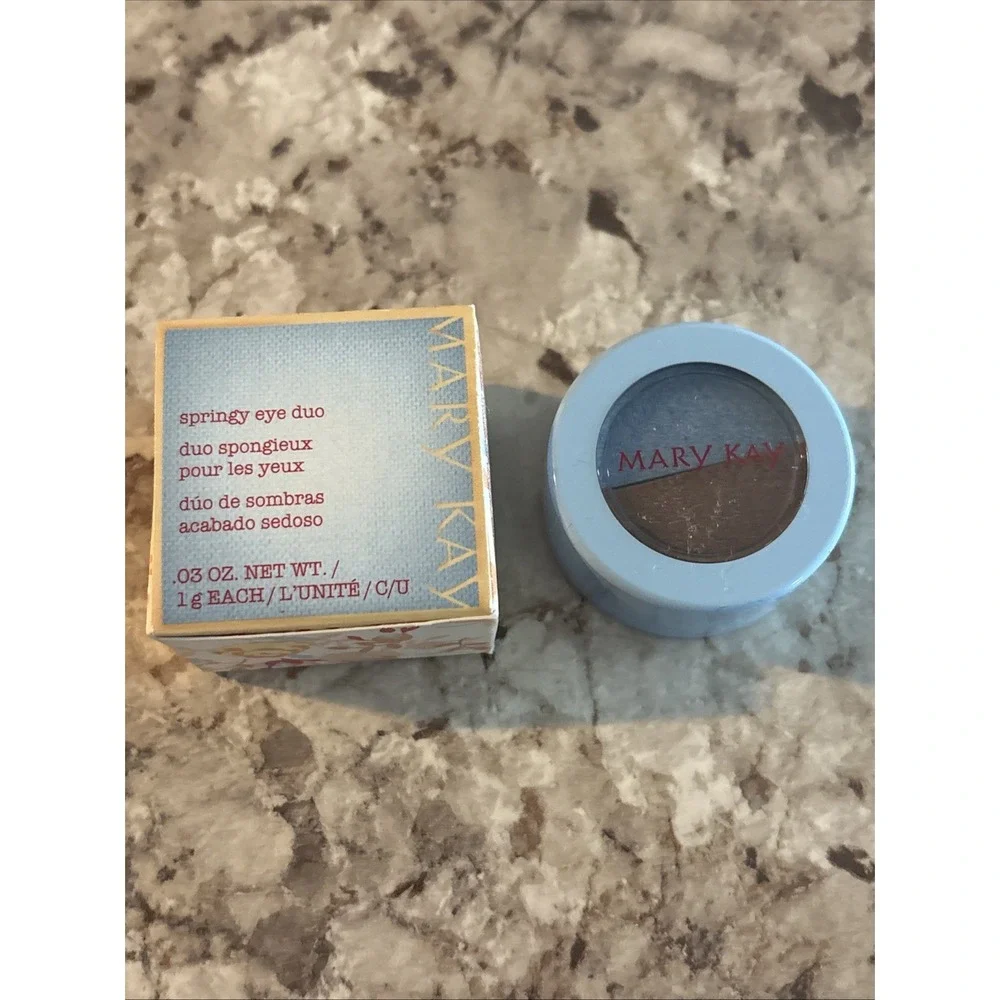 Mary Kay Springy Eye Duo Stonewashed 072012 .03 OZ New With Box